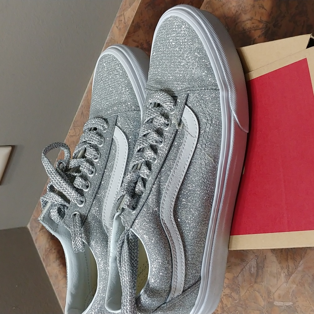 vans lurex glitter new